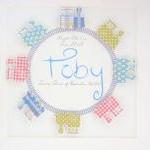 Personalized Mixed Media 3d Art For Nursery...
