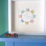 Personalized Mixed Media 3d Art For Nursery...